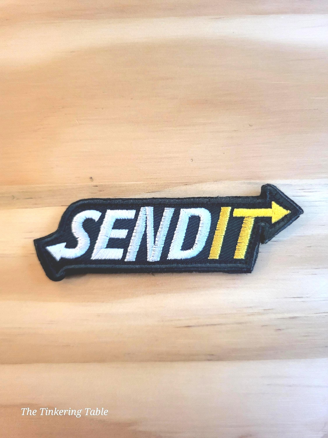 SEND IT Tactical Morale Patch Hook and Loop - Etsy