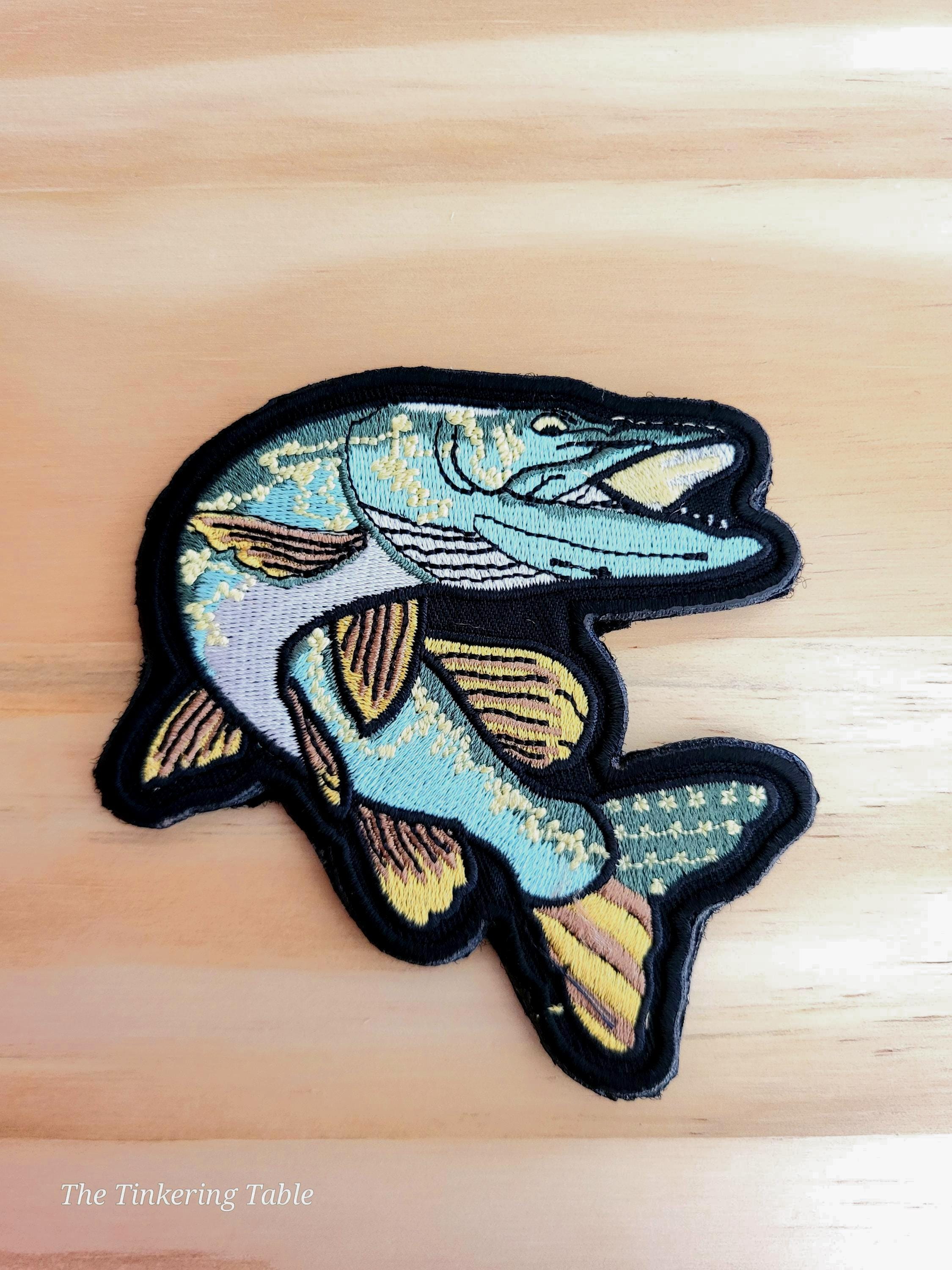 TROUT Tactical Morale Patch Hook and Loop - Etsy