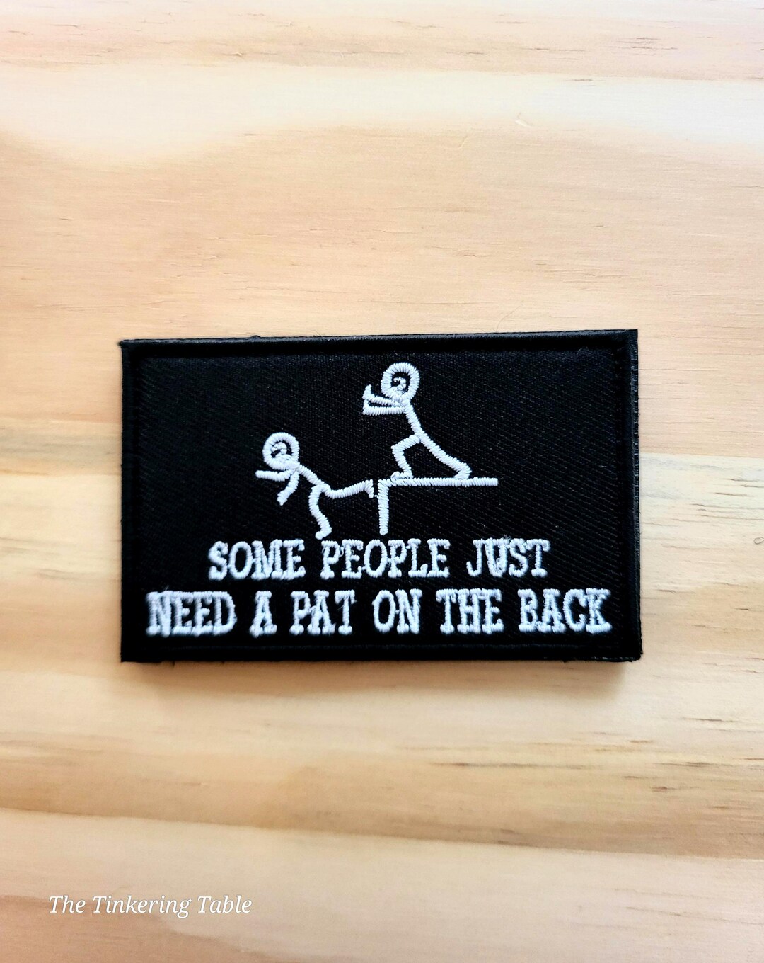 PAT on THE BACK Tactical Morale Patch Hook and Loop - Etsy