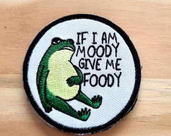 Parche táctico de moral con velcro MOODY FOODY FROG