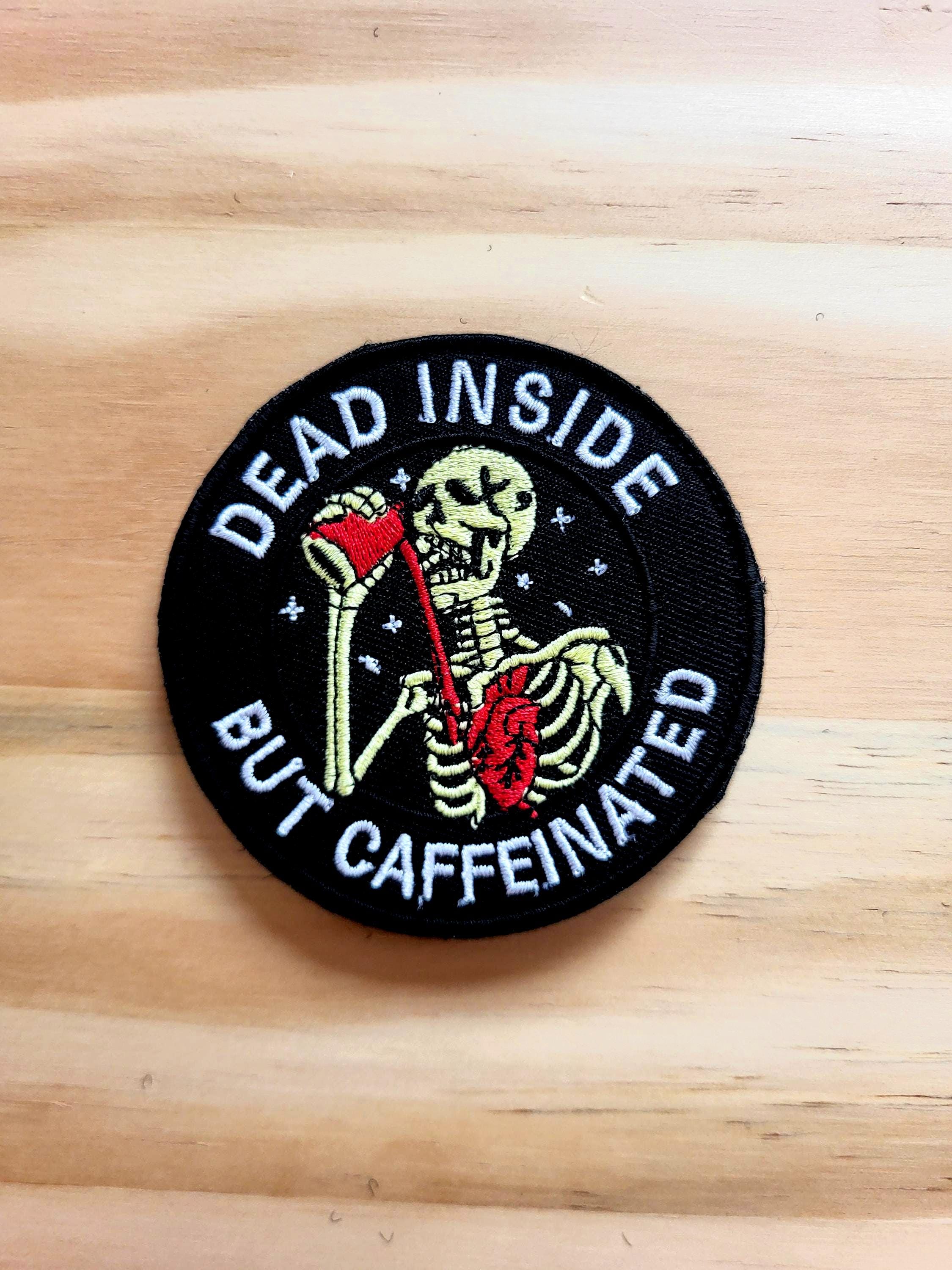 DEAD INSIDE Tactical Morale Patch Hook and Loop - Etsy