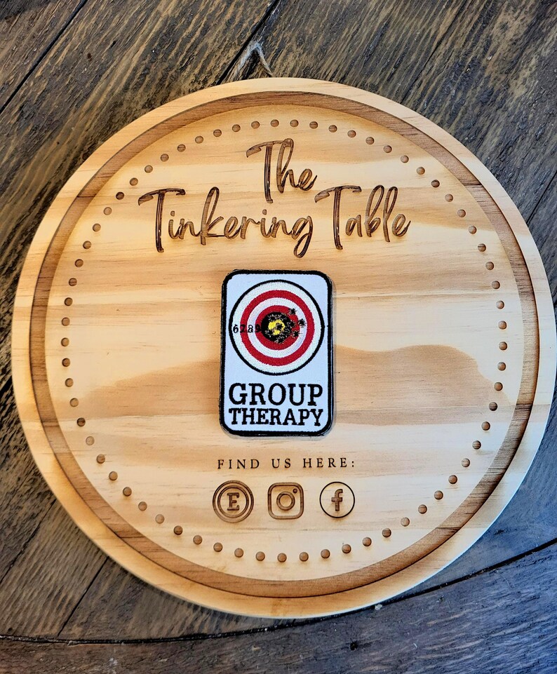 GROUP THERAPY Tactical Morale Patch Hook and Loop - Etsy