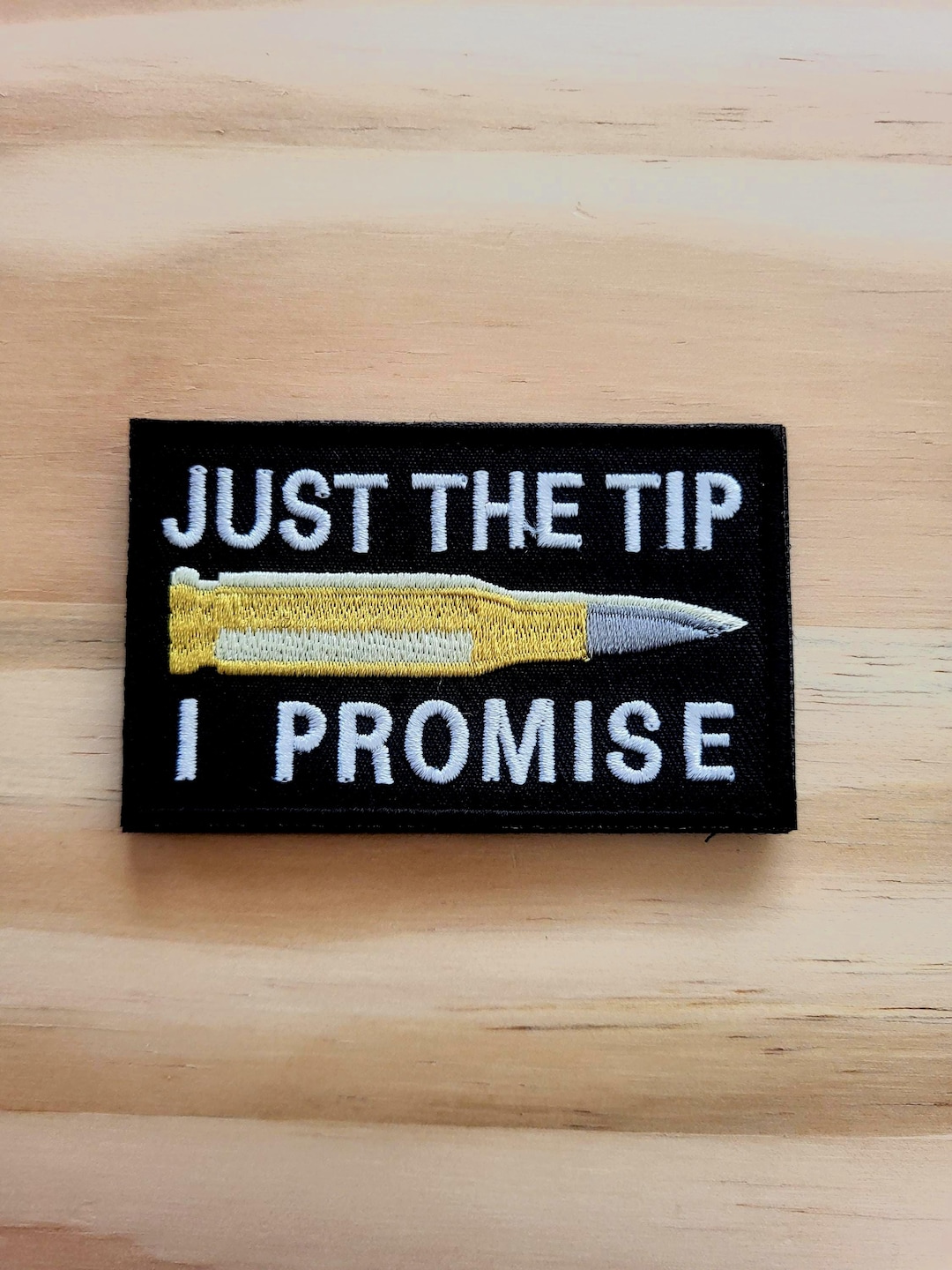 JUST THE TIP Tactical Morale Patch Hook and Loop - Etsy