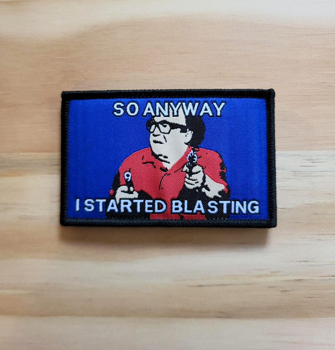 So ANYWAY I Started BLASTING Tactical Morale Patch Hook and Loop - Etsy