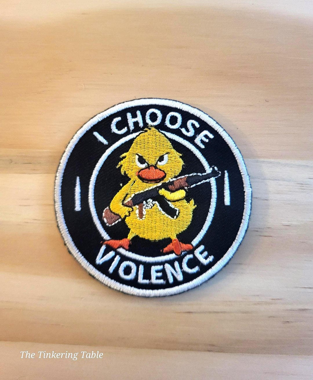 I CHOOSE VIOLENCE Tactical Morale Patch Hook and Loop - Etsy