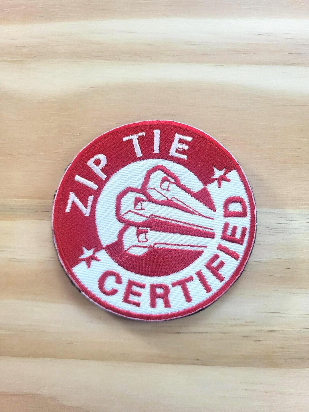 ZIP TIE CERTIFIED Tactical Morale Patch Hook and Loop - Etsy
