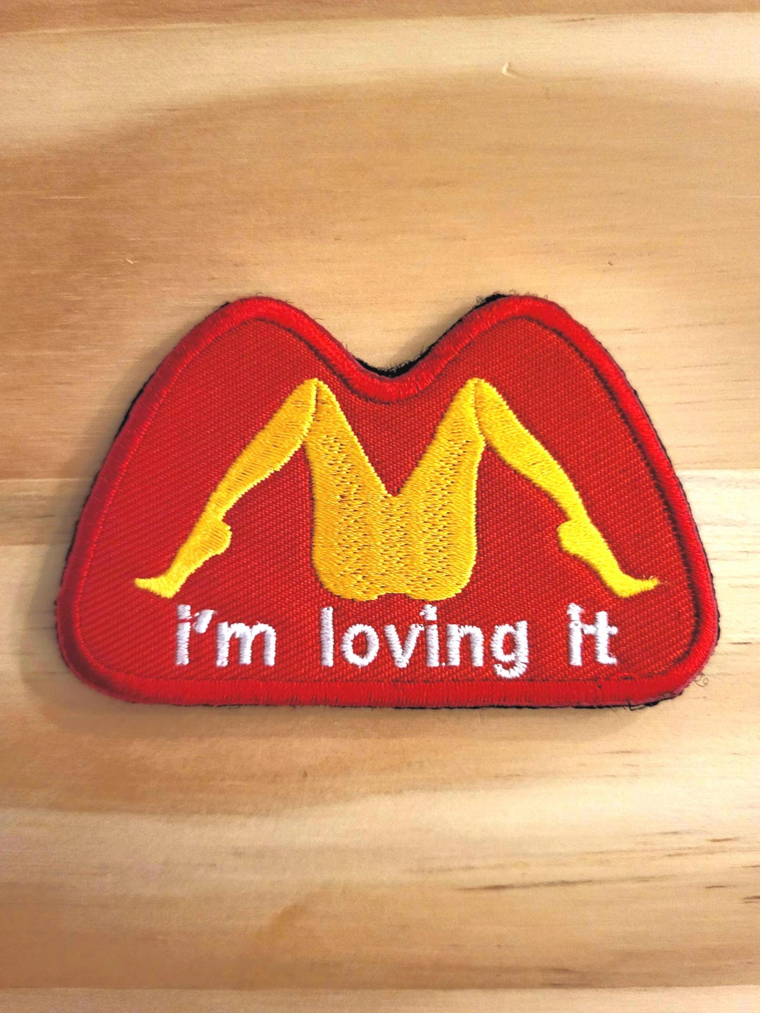 I'M LOVING' IT Tactical Morale Patch Hook and Loop - Etsy