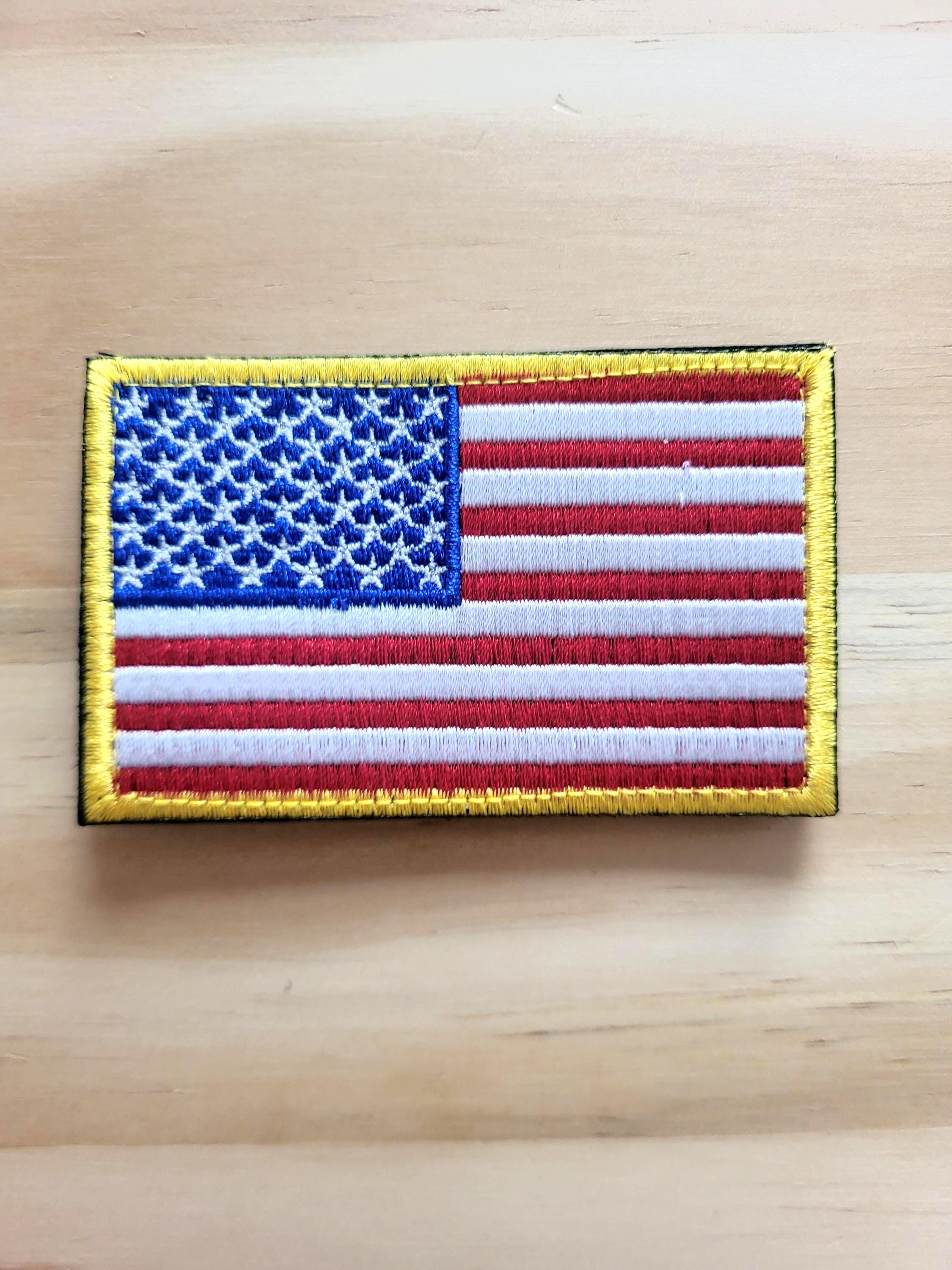 AMERICAN FLAGS Tactical Morale Patch Hook and Loop - Etsy