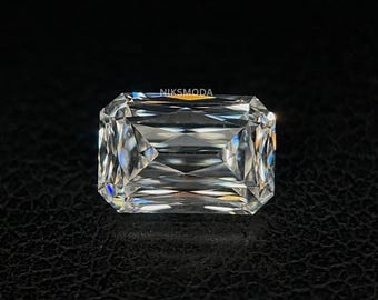 Criss Cut Lab Grown Diamond – Elongated Antique Style Loose Stone