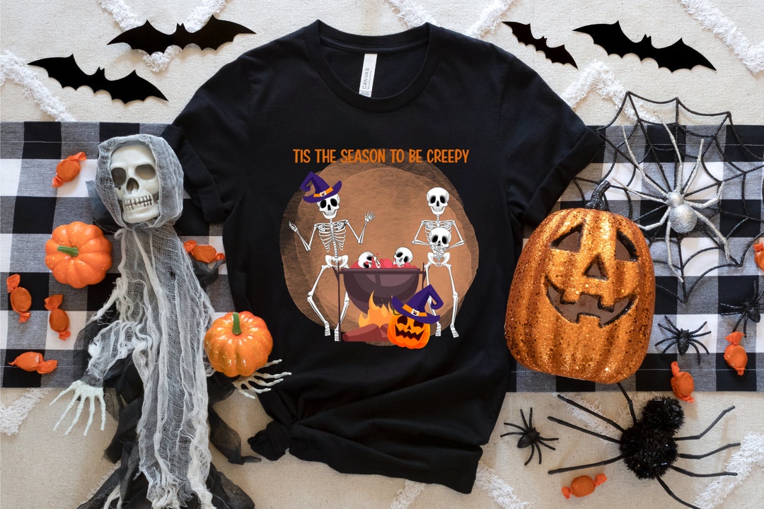 Tis the Season to Be Creepy, Halloween Horror Nights, Skeleton Shirt ...