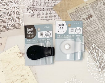Midori Belt Seal SNAP Pen Holder, Notebook Closure