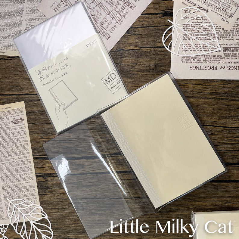 Japan MD Notebook A6 Blank Midori A6 Notebook A6 Fountain Pen Notebook