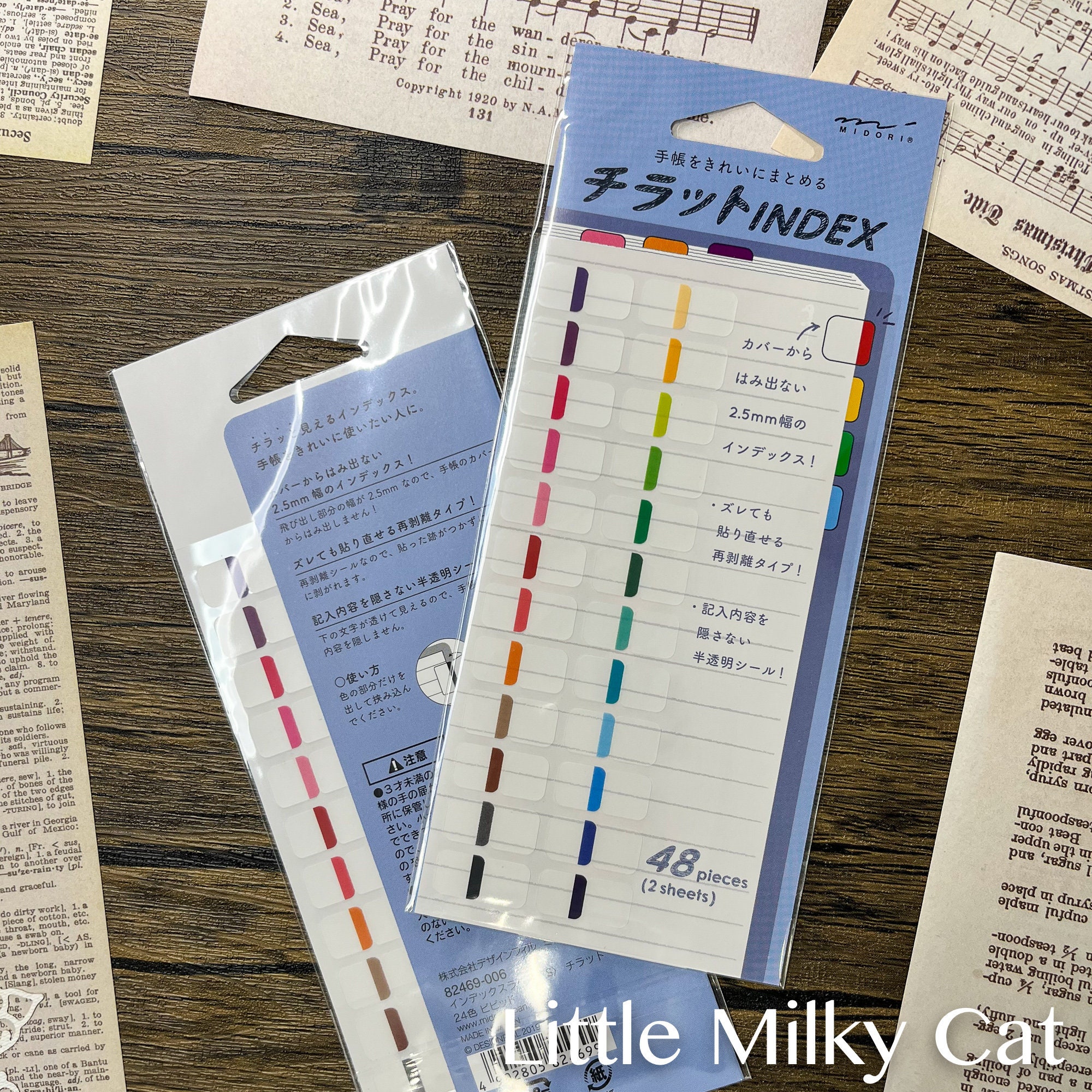 Midori Stickers for Diary, Word Bubbles – St. Louis Art Supply