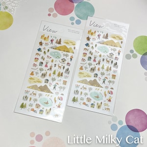 Nieuwe sticker Japans Beautiful Scenery View 12:00
