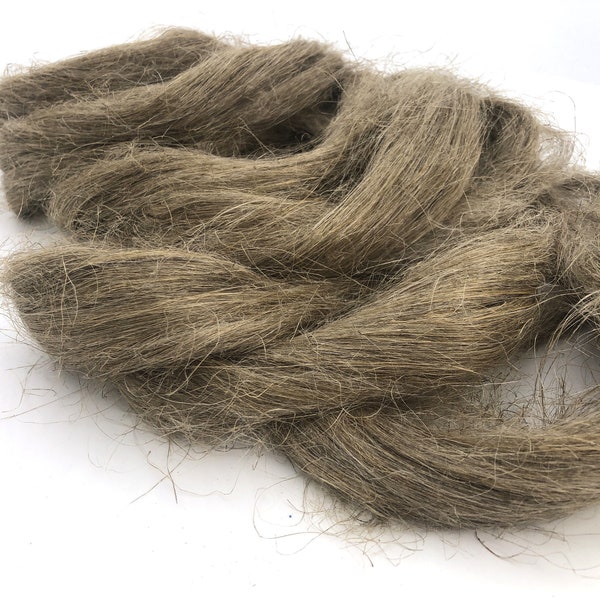 Flax roving, for spinning, crafts, doll hair etc