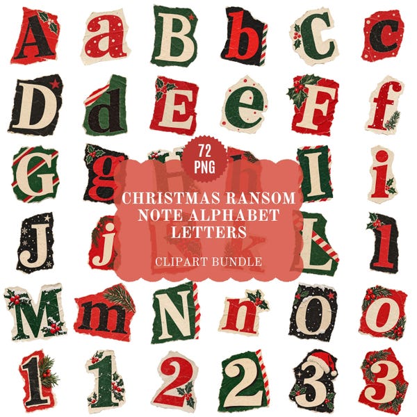 Christmas Ransom - Etsy UK