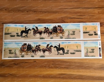 Juego de calcomanías y pegatinas para techo lateral laminado a escala 1/14 para remolque RC Tamiya Smokey Bandit 56319 de 3 ejes