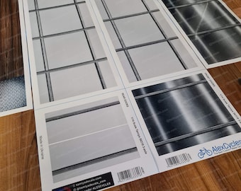 Laminated Decals for Tamiya 1:14 Scale Reefer Trailer