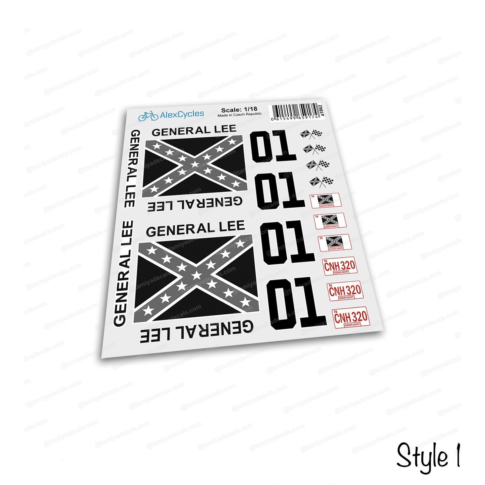 General Lee 01 Decal