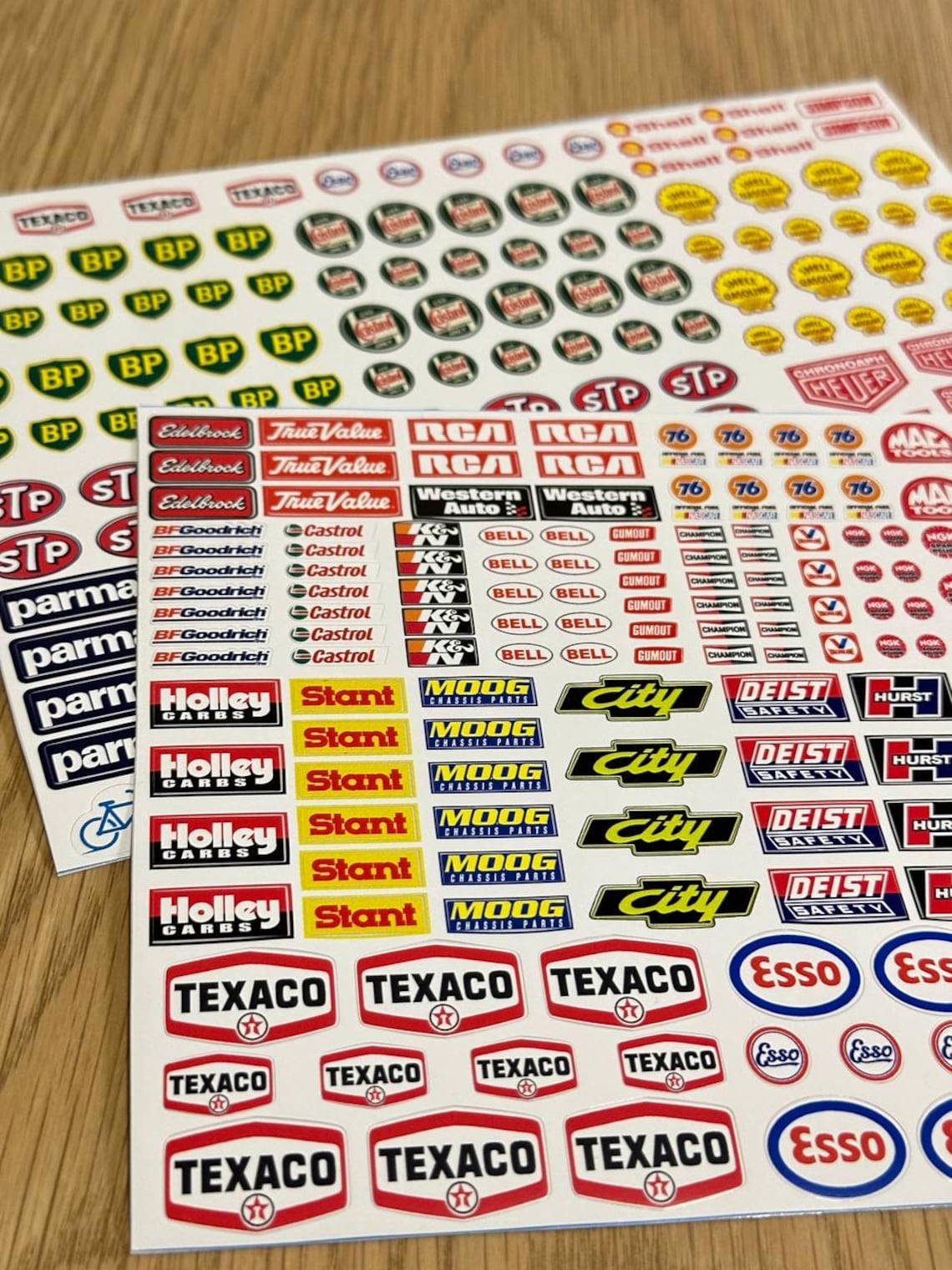 Scalextric Axial Traxxas TRX4M Bronco RC Car Stickers 2 Sheets Racing ...