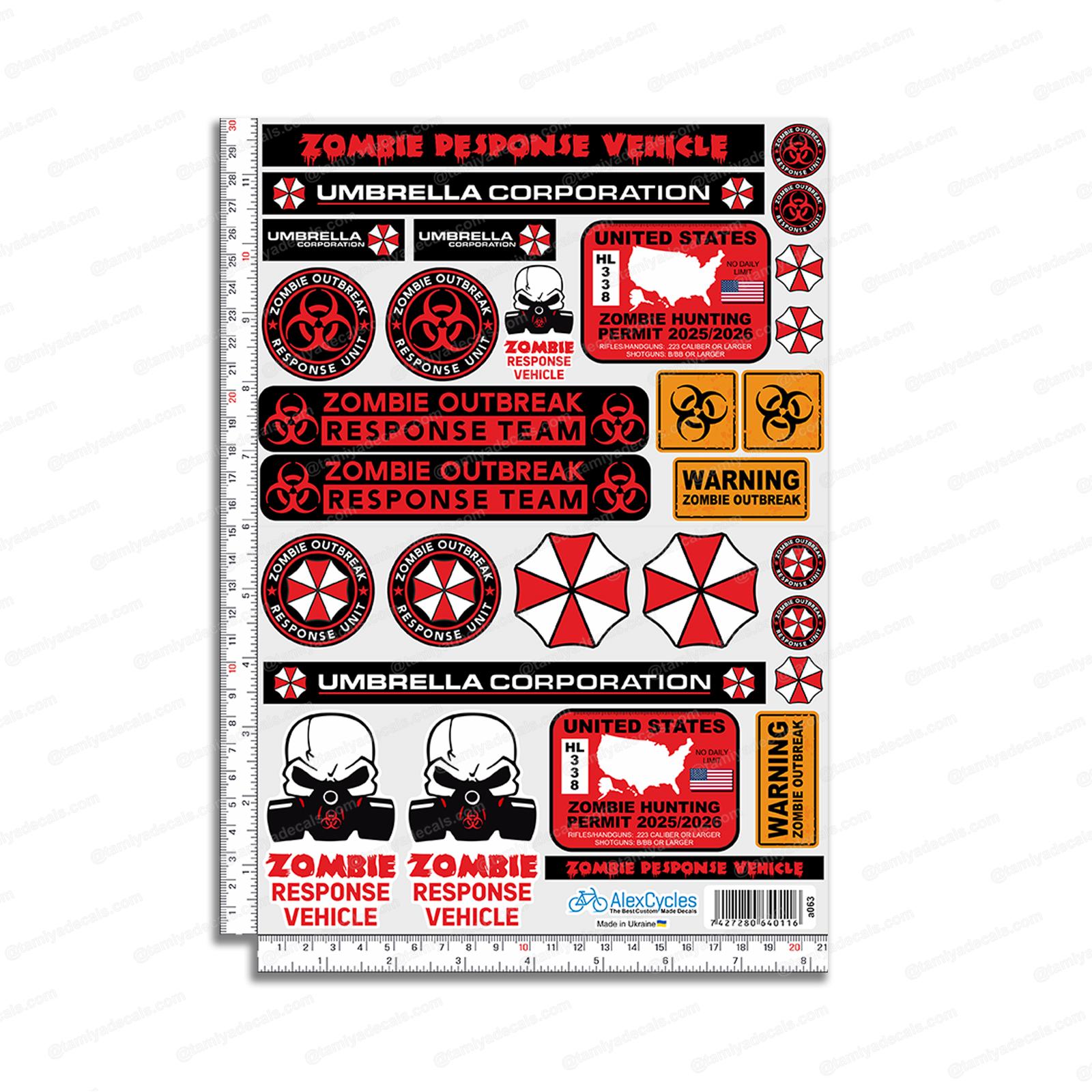 Ram Head Decal PRE-CUT 1/10 Scale TRUMP RC Decal Sticker Sheet Axial ...
