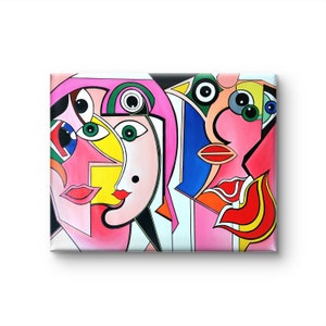 150x190 oeuvre XL peinture ARTISTSQUARE art moderne peinture acrylique peinture abstraite idée cadeau photos peinture surdimensionnée tableau mural grand image 1