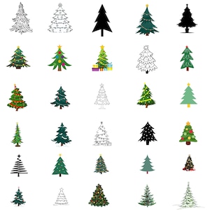 Arbre de Noël SVG, Pin SVG