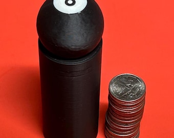 Custom 8-Ball Coin Case