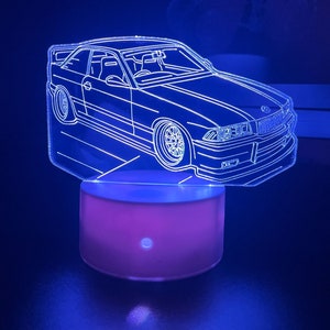 German E36 coupe 3D LED Illusion Lamp
