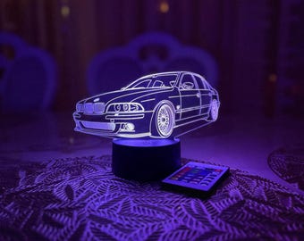 German E39 3D LED Illusion Lamp