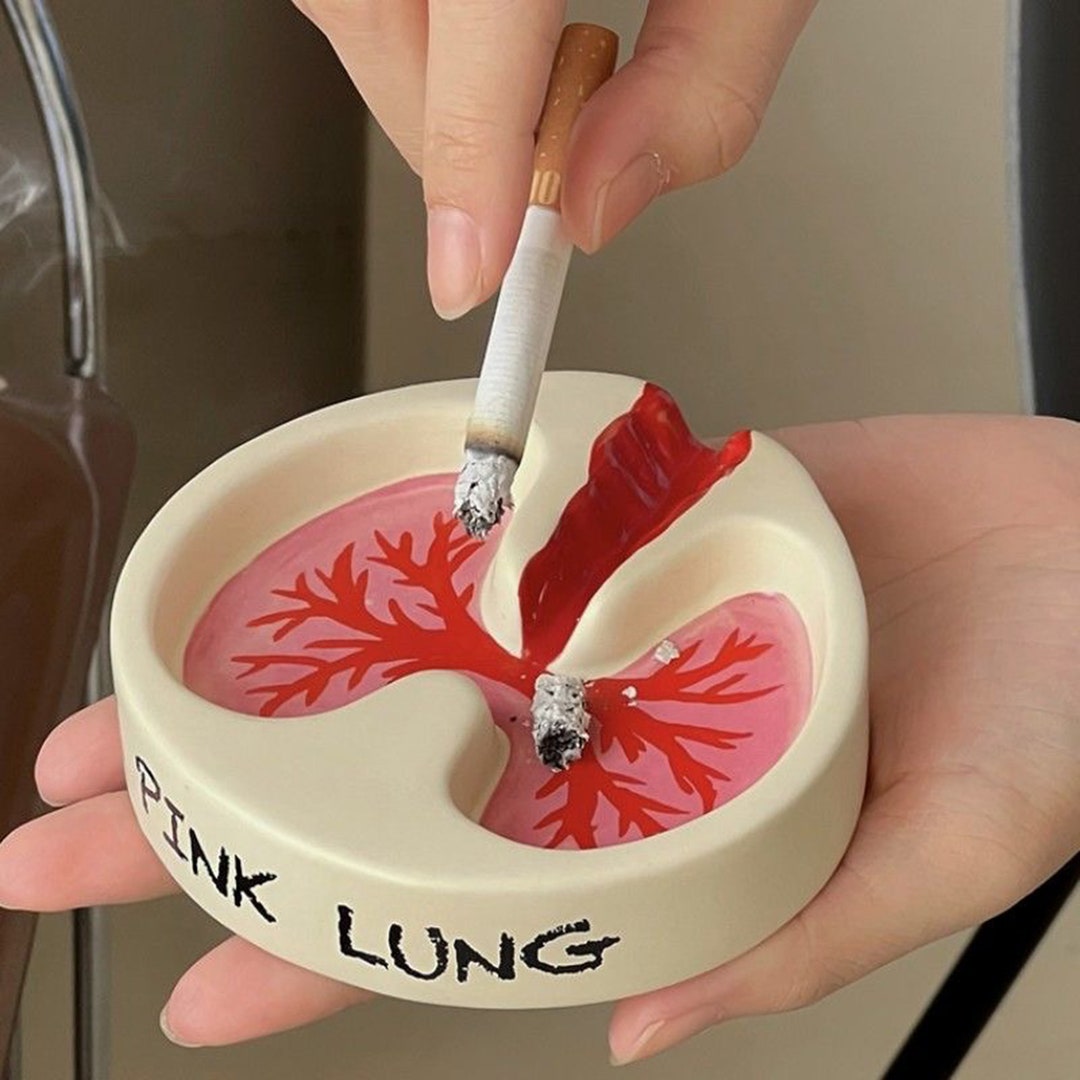 Lung Ashtray Lung Figurine Lung Statue Smoking Cessation Accessories