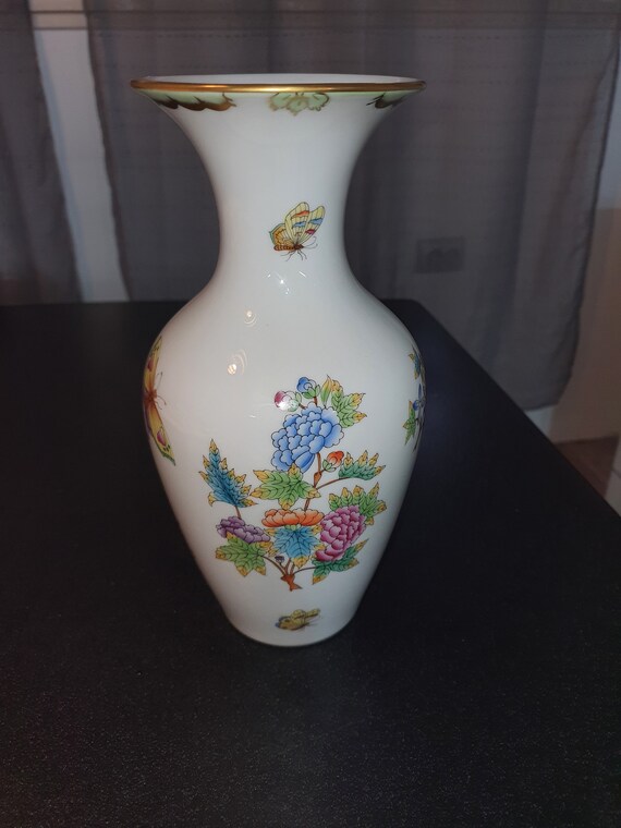 Herend Hvngary Queen Victoria Porzellan Hohe Vase - Etsy.de