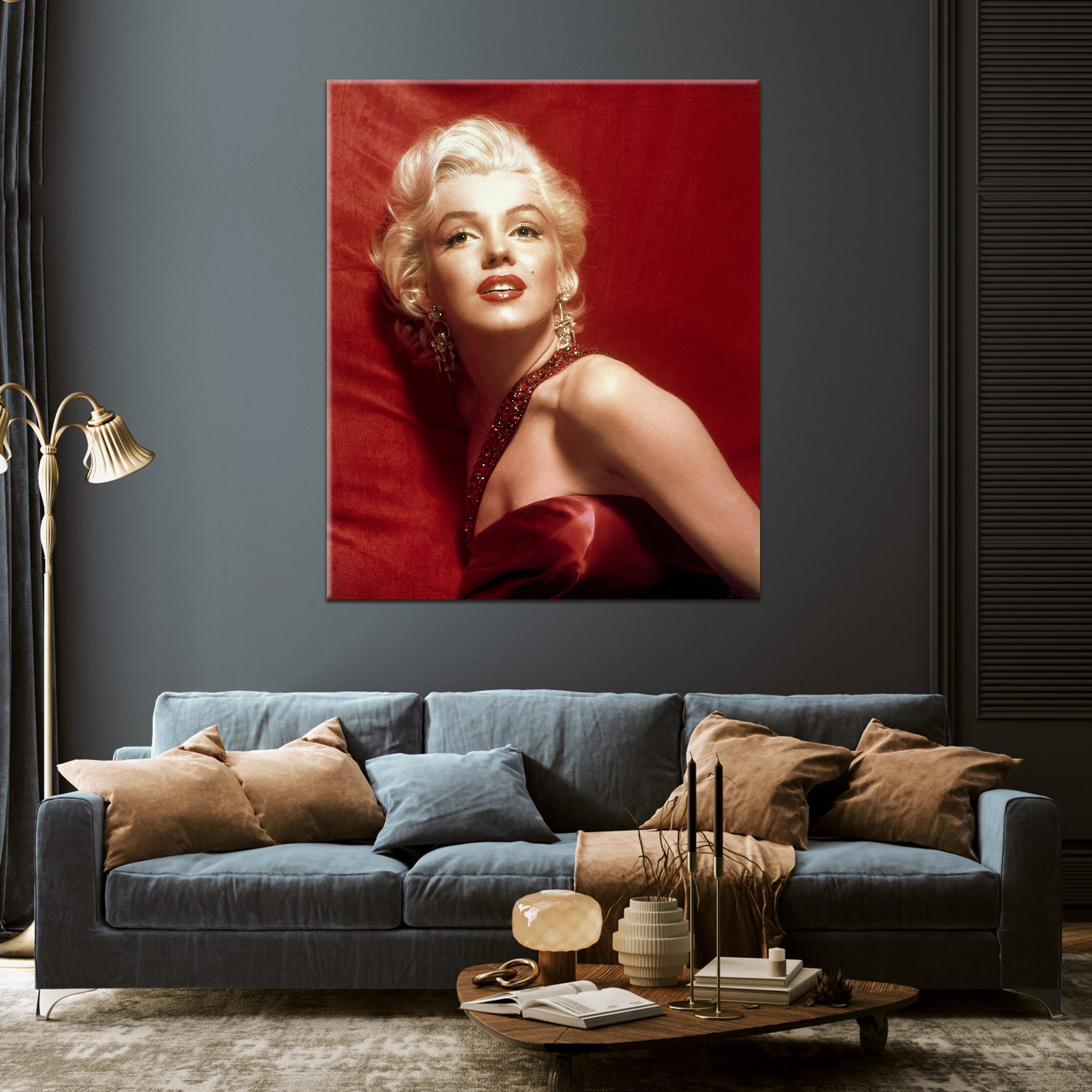 Marilyn Monroe Wall Decor Marilyn Monroe Modern Wall Art - Etsy