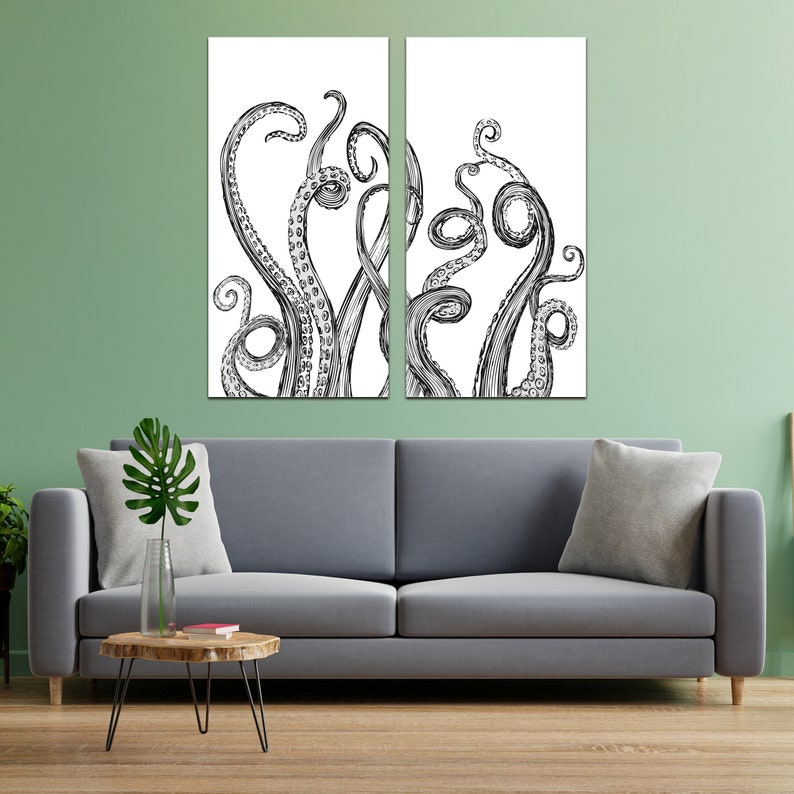 Octopus Kraken Die Weerloos Schip Aanvalt En Zijn Tentakels Rond Het Dek Wikkelt Stock Illustratie - Illustratie van avontuur, mythisch: 275624159