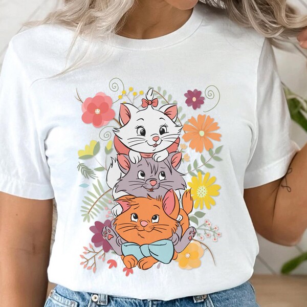 Vintage Aristocats off the shoulder tee