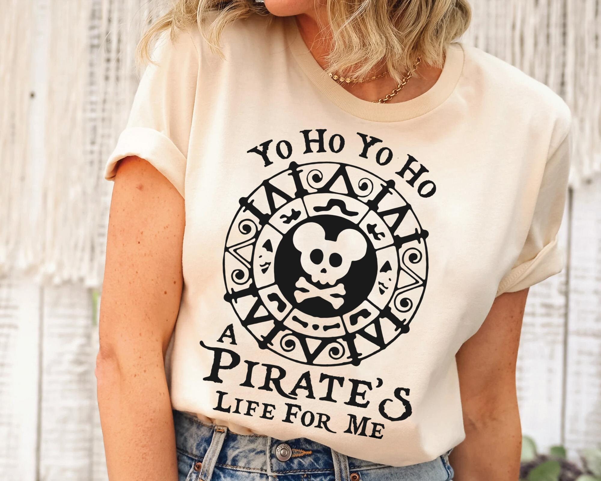 Discover Yo Ho Yo Ho Pirate's Life For Me Shirt / Mickey Skull Pirate Tee / Disney Cruise T-shirts