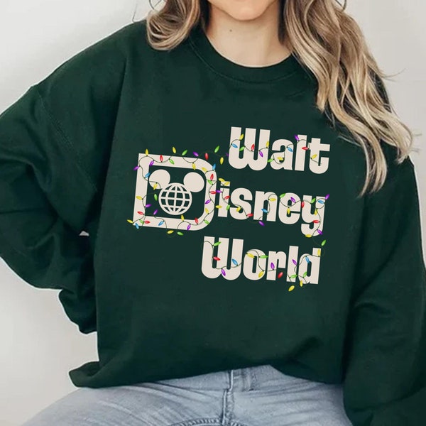 Disneyland Sweatshirt Christmas Etsy