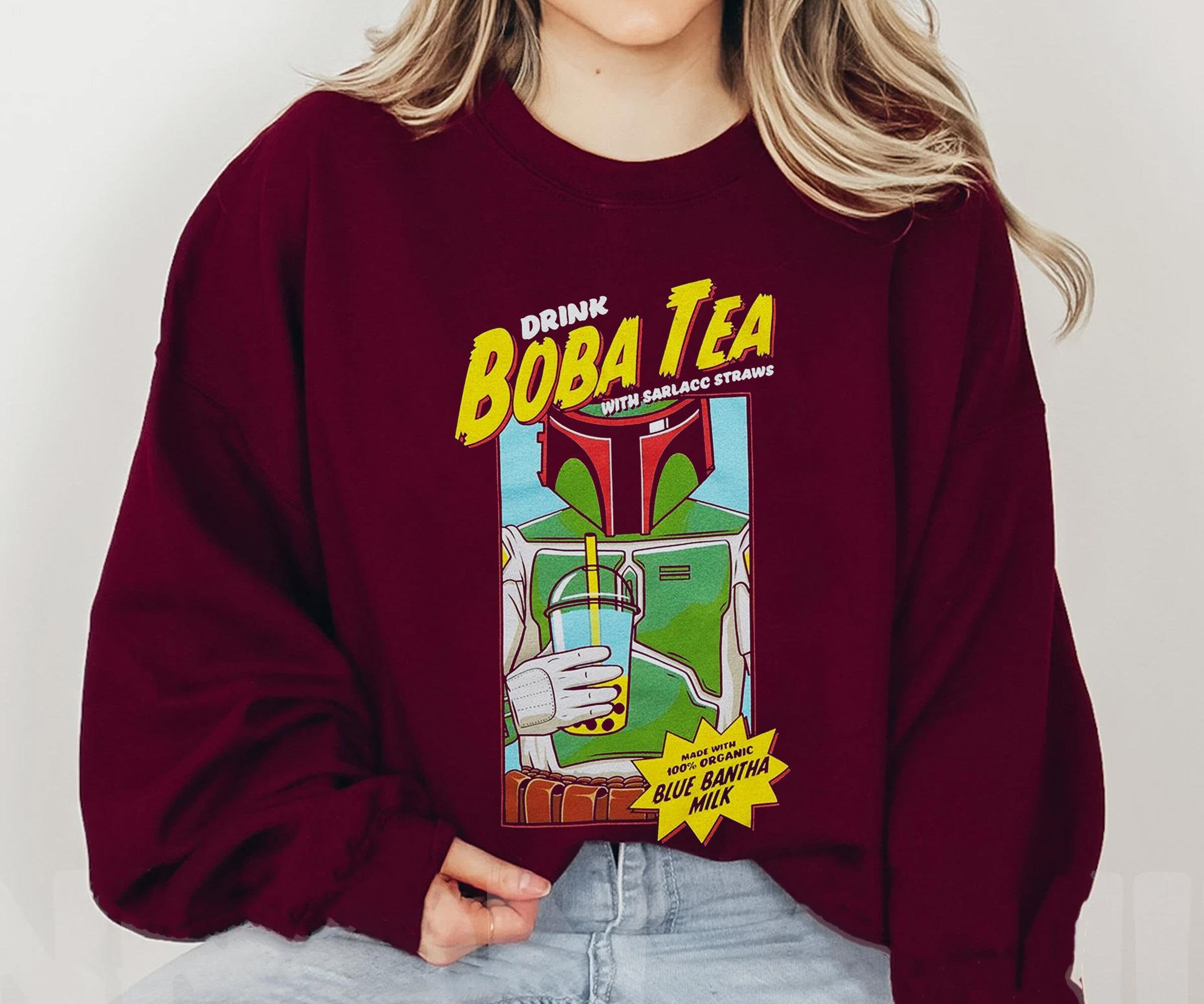 Star Wars Men's 'Boba Sweat' Graphic T-Shirt - Humorous Boba Fett Design - View #3