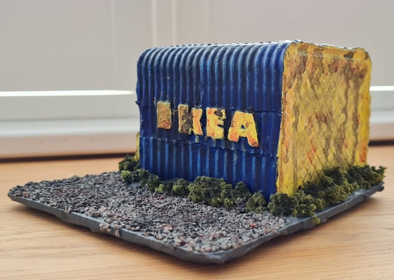 SCP 3008 Endless Ikea Miniature Handmade Diorama Etsy