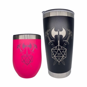 Dungeons and Dragons Travel Thermal Cup