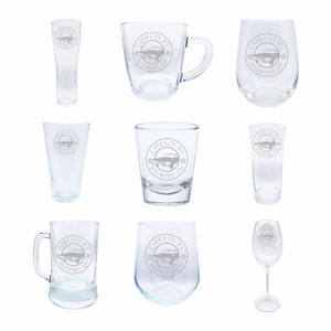 Supernatural Impala inspired Drinking Glasses gift
