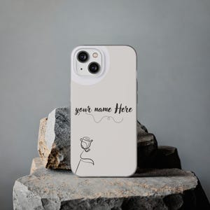 Samsung iPhone mobiele telefoonhoesje Flexi Case | Smartphonehoesje, hoes | Stijlvolle bescherming | Transparant en schokbestendig | Personaliseerbaar