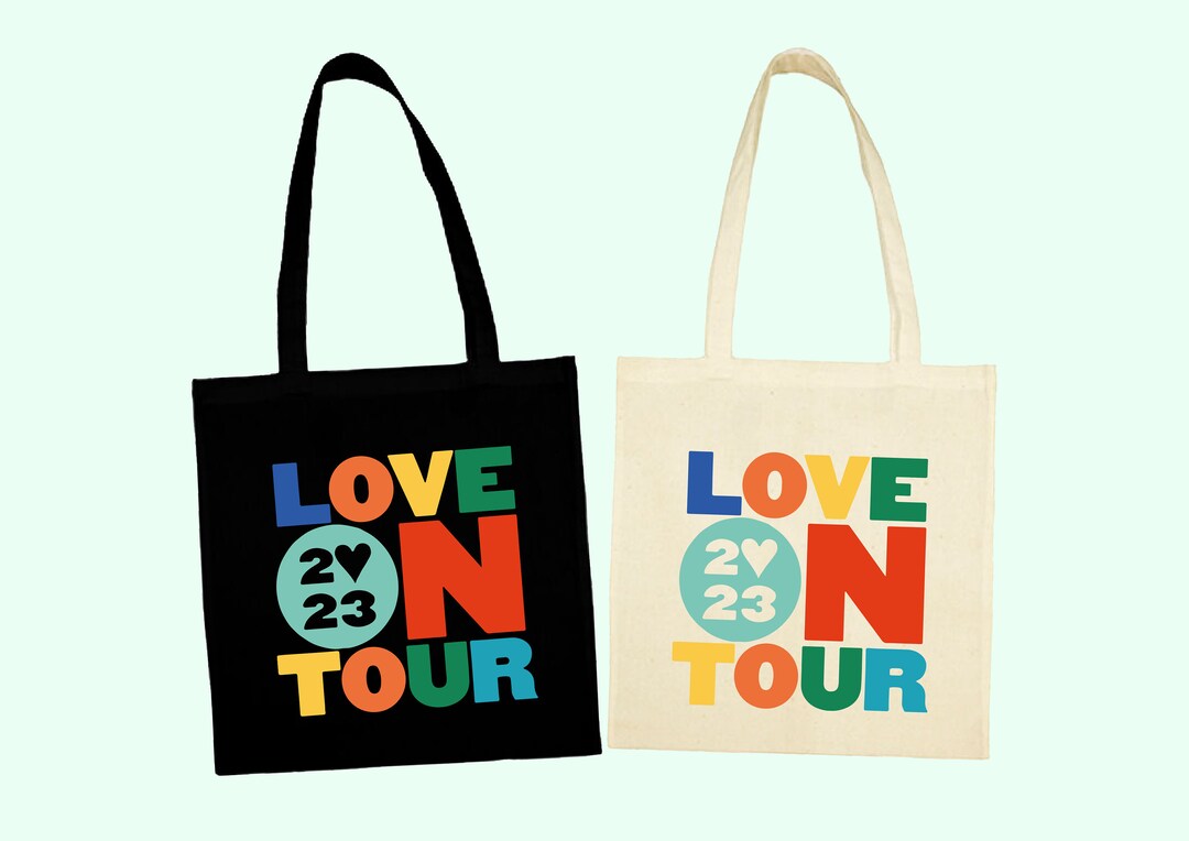 Love on Tour Tote Bag Harry Styles 2023 Concert Gig Tour Etsy UK
