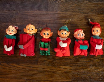 Vintage LIPPER & MANN Japan Christmas NOEL Salt Pepper Set