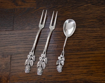 Christoph Widmann Silver ~ German Server ~ 800 Silver ~ Antique