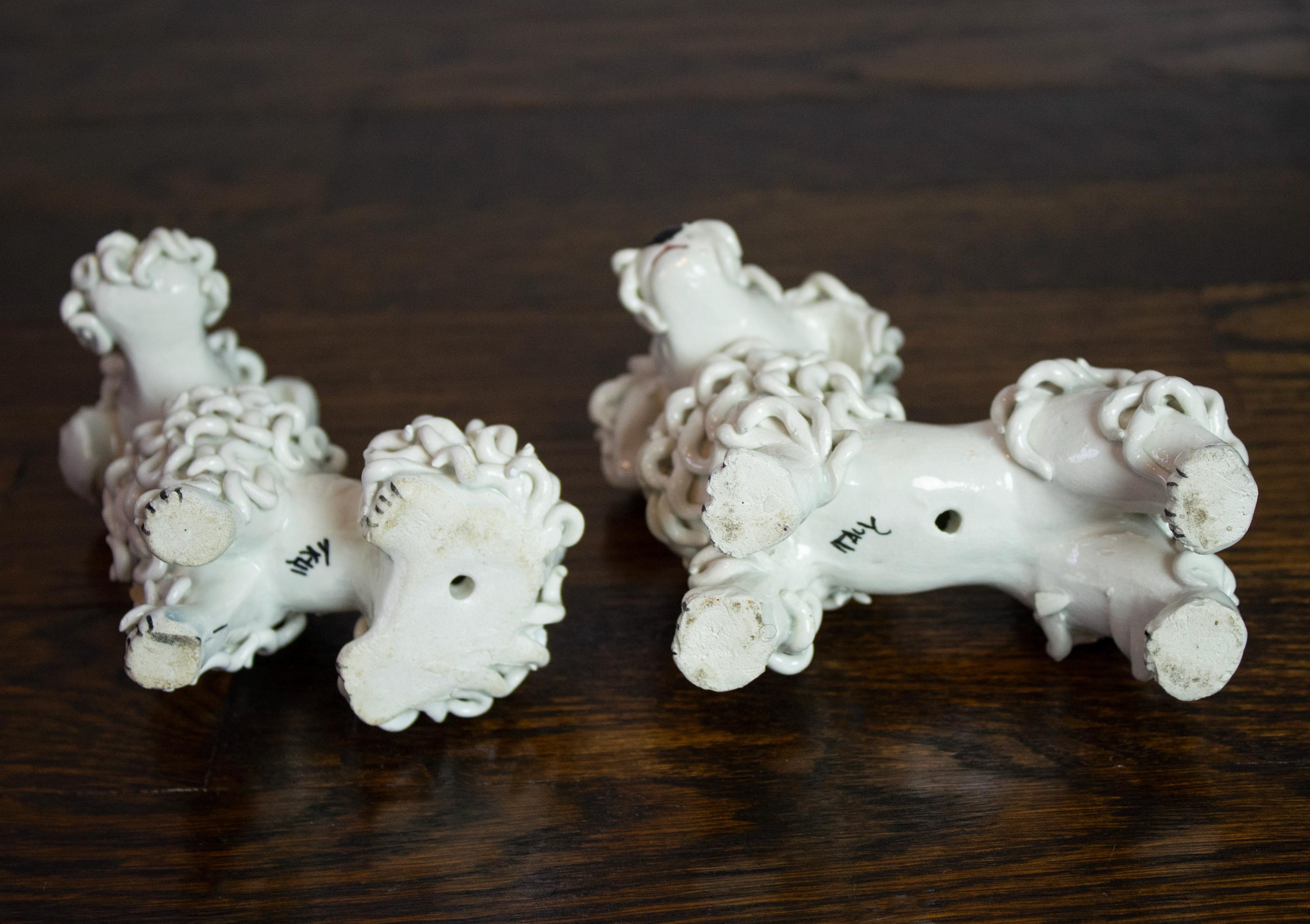 スパゲティ プードル 陶器 フィギュア ヴィンテージ 50'S 輸出 USA