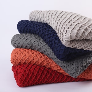Neues Design 3D Waffle Weave Decke, 100% türkische Baumwolle Premium Soft Dekorative für Couch, Sofa, Stuhl, Boho Farhmhouse Decor, Geschenk