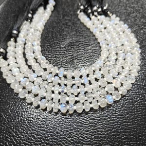 Rainbow Moonstone Beads, Smooth Hand Carved 7mm Melon Shape for Jewelry Making, 8-Inch Strand – Ideal Gift for Craft Lovers