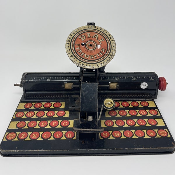Dial Typewriter Etsy