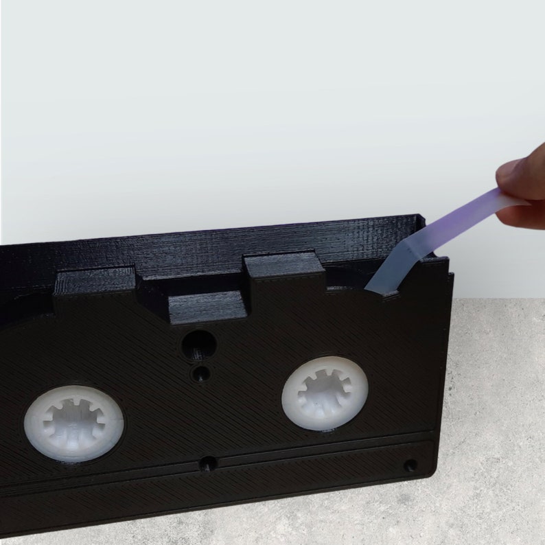 VHS Tape Tape Dispenser 3D Printed Etsy